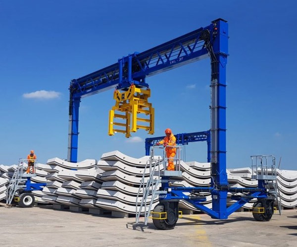 Hormigón prefabricado | Straddle | MG | combilift
